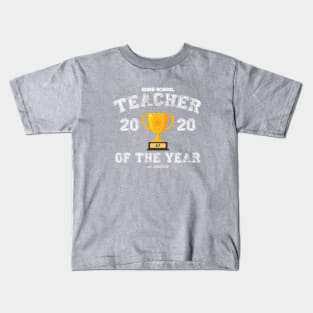 Home School Teacher of the Year - White Kids T-Shirt